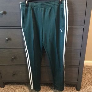 Green Adidas Pants